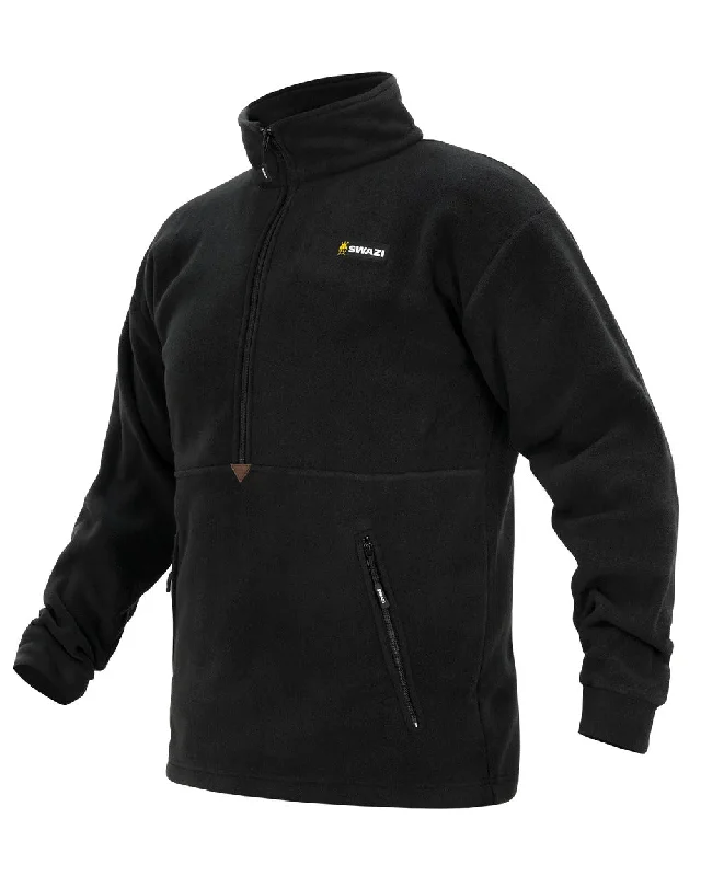 Men Fleece with Adjustable Hoods for Customized ProtectionSwazi Doughroaster