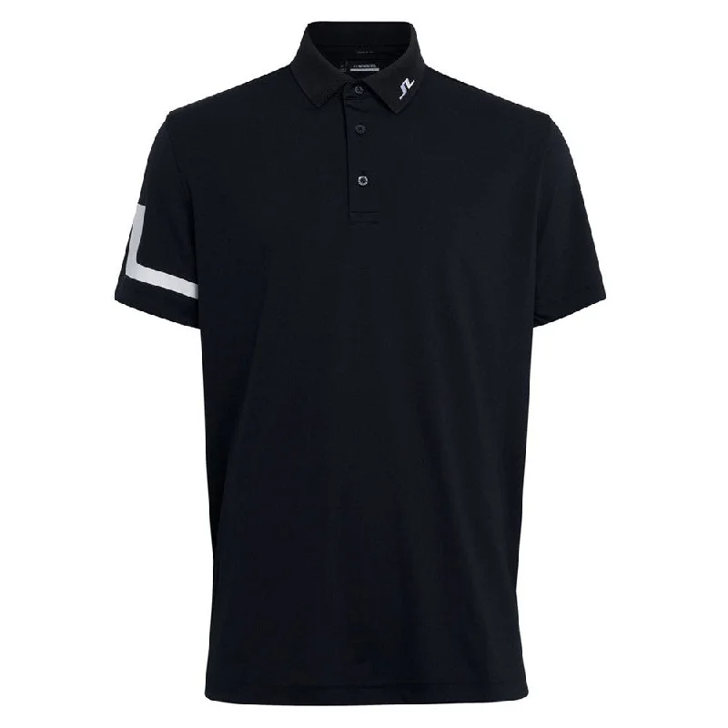 Men Sports Polo with Embroidered Logos of Sports BrandsJ.Lindeberg Heath Regular Fit Jersey Golf Polo 2022