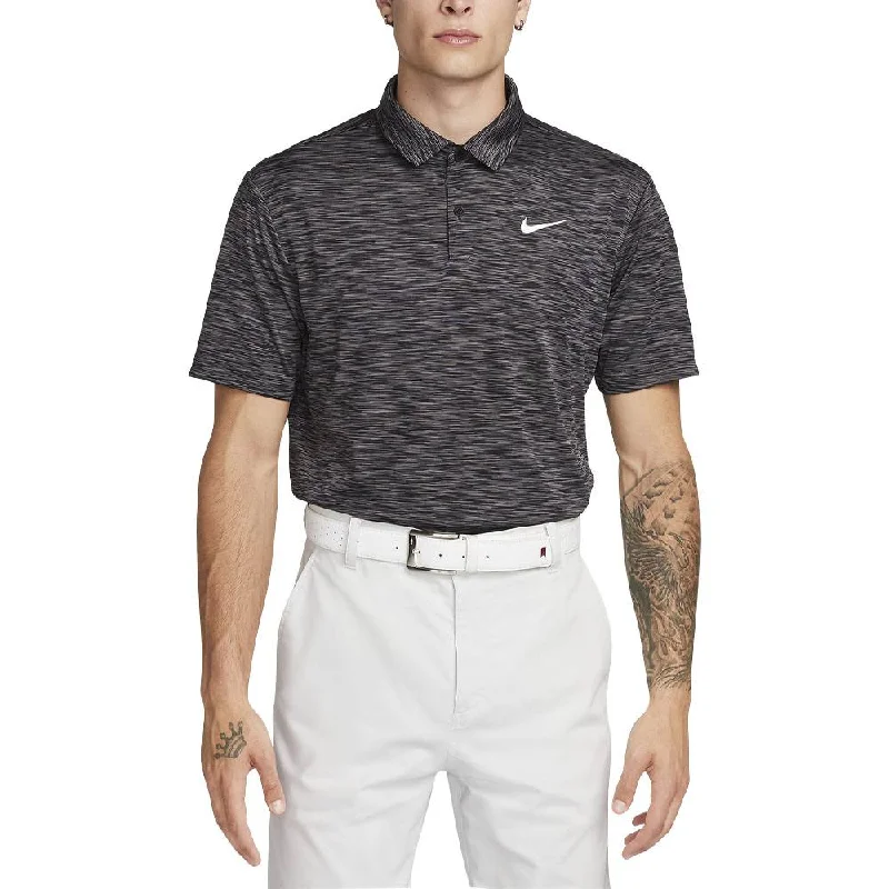 Men Sports Polo with Ribbed Collars and Cuffs for a Secure FitNike Dri-FIT Tour Space Dye Golf Polo 2023