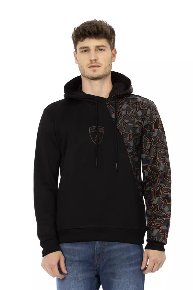 Men Sweaters with High - Low Hemlines for a Modern TwistAutomobili Lamborghini  Cotton Men's Sweater