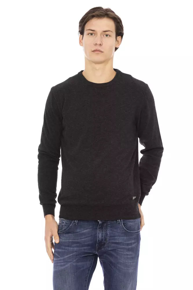 Men Sweaters with Patchwork Designs for a Unique LookBaldinini Trend  Wool Men's Sweater