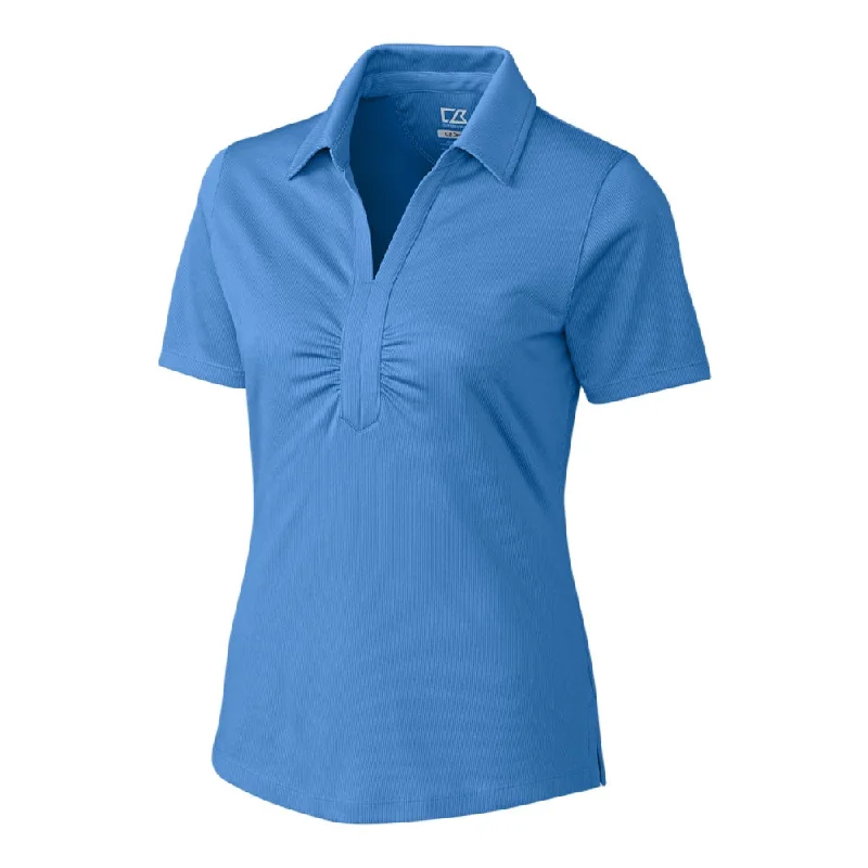 Men Sports Polo with Three - Button Plackets for Easy VentilationCutter and Buck DryTec Glendale Golf Polo Women