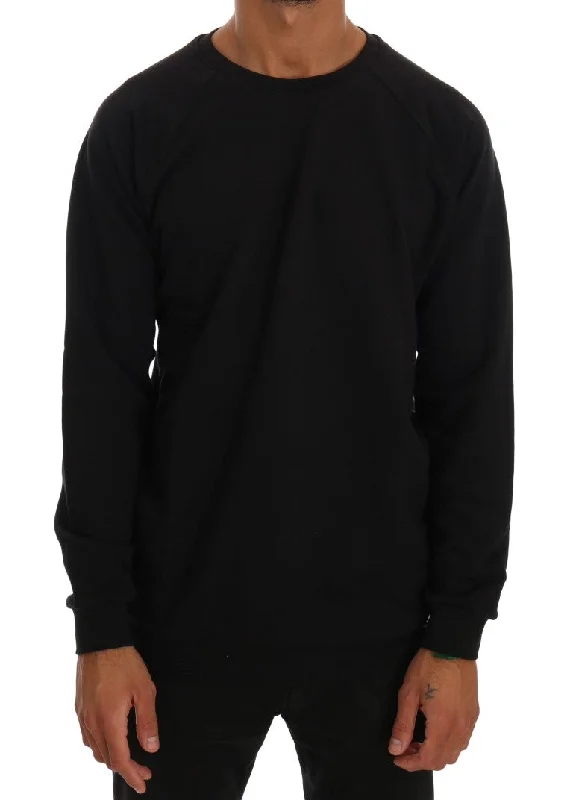 Men Sweaters with Zip - Up Fronts for Easy On - and - OffDaniele Alessandrini  Crewneck Cotton Pullover Men's Sweater