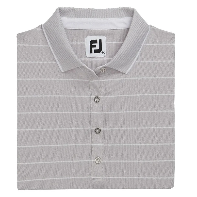 Men Sports Polo with Performance - Grade Moisture - Wicking FabricFootJoy Pique Half Sleeve Pinstripe Golf Polo 2022 Women