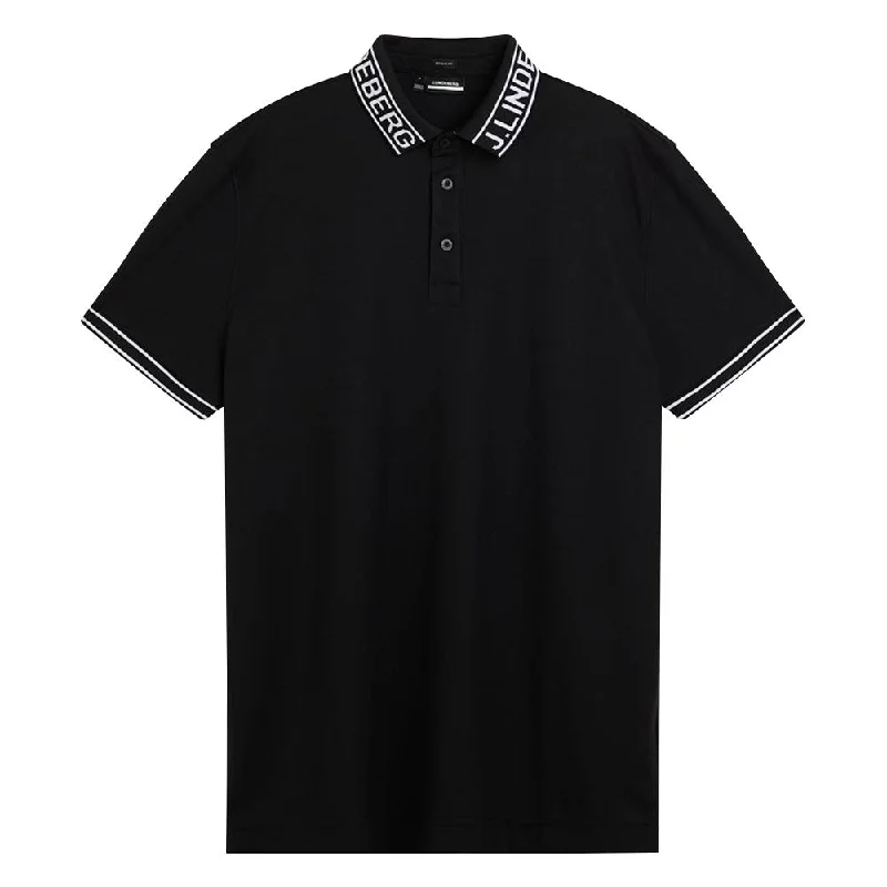 Men Sports Polo with Ribbed Collars and Cuffs for a Secure FitJ.Lindeberg Austin Regular FW Golf Polo 2022