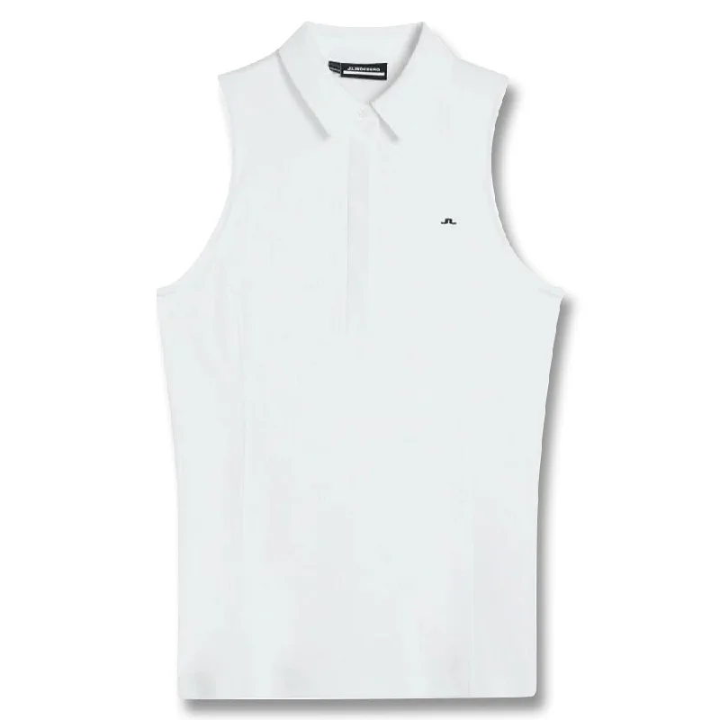 Men Sports Polo with Performance - Grade Moisture - Wicking FabricJ.Lindeberg Dena Sleeveless Top Golf Polo 2023 Women