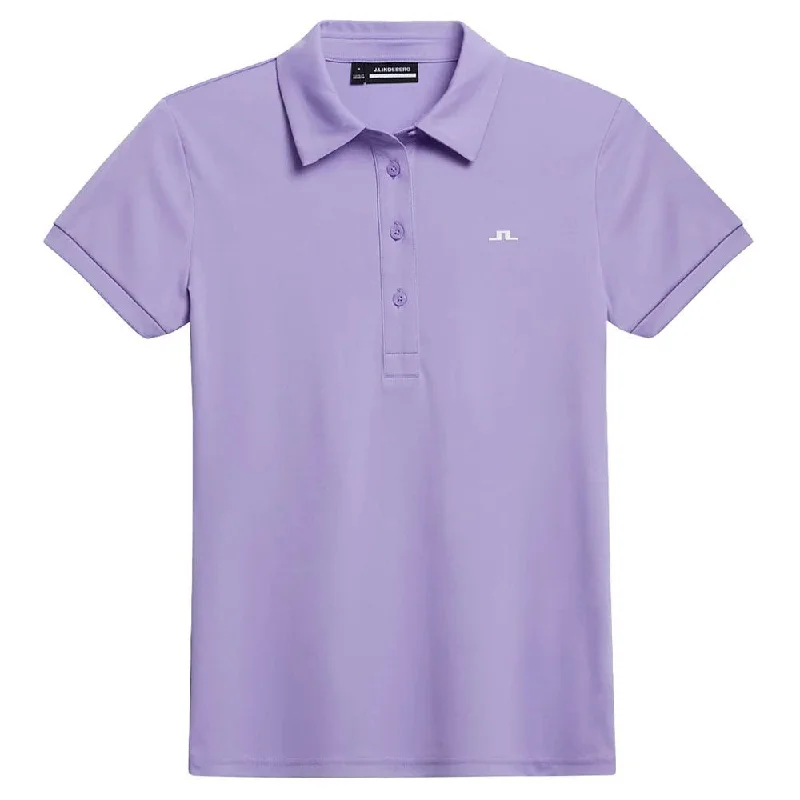 Men Sports Polo with Ribbed Collars and Cuffs for a Secure FitJ.Lindeberg Hailey Golf Polo 2023 Women