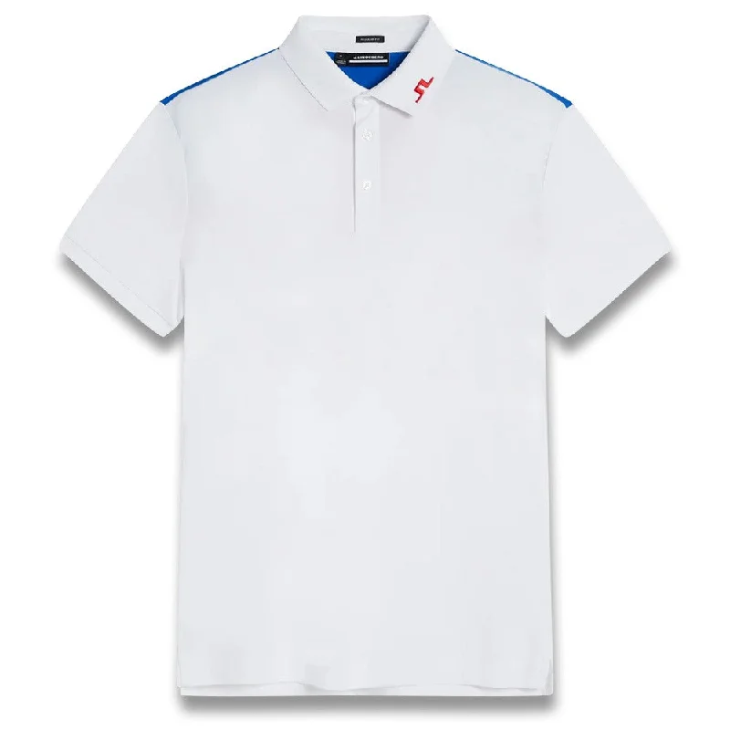 Men Sports Polo with Embroidered Logos of Sports BrandsJ.Lindeberg Jeff Regular Fit Golf Polo 2023