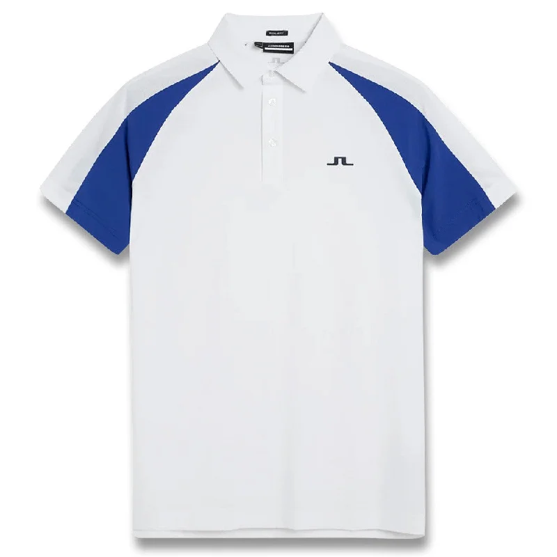 Men Sports Polo with Embroidered Logos of Sports BrandsJ.Lindeberg Nial Regular Fit Golf Polo 2023