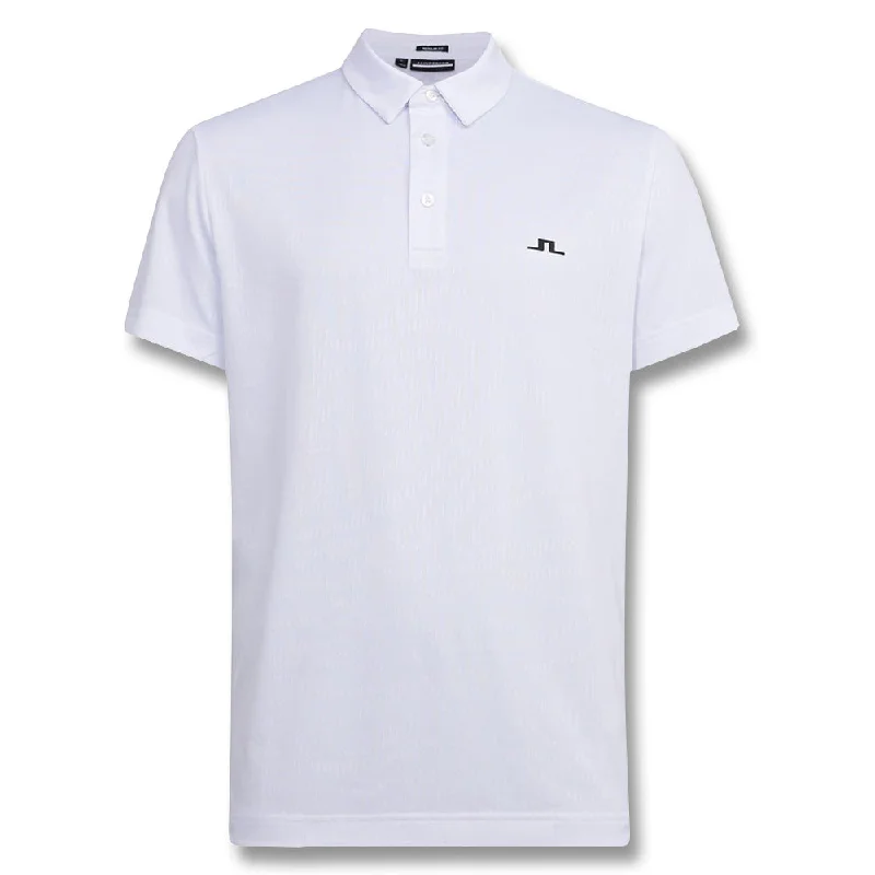 Men Sports Polo with Ribbed Collars and Cuffs for a Secure FitJ.Lindeberg Spiral Regular Fit Golf Polo 2022