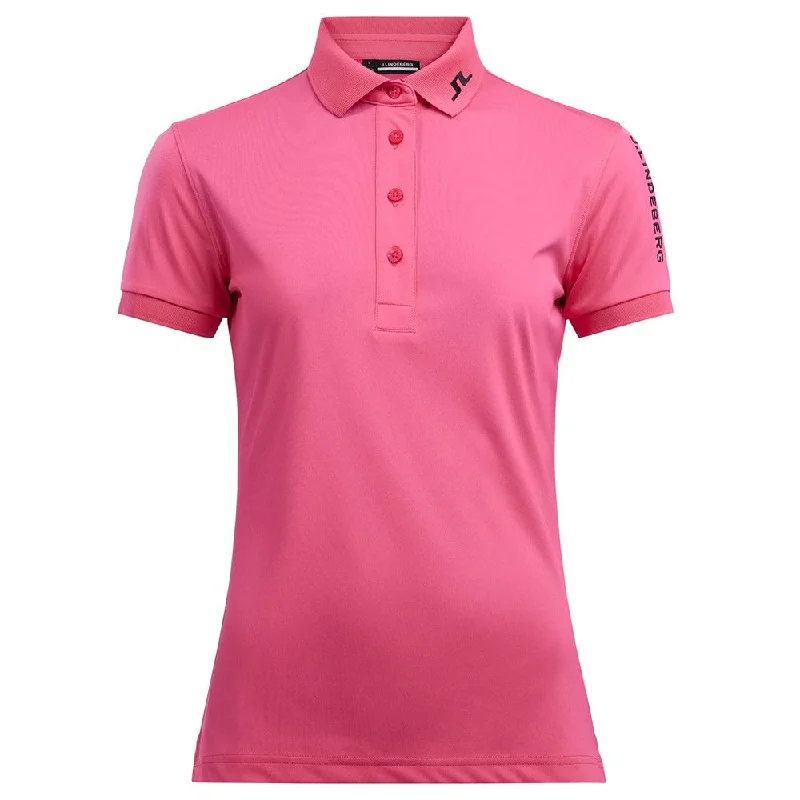 Men Sports Polo with Embroidered Logos of Sports BrandsJ.Lindeberg Tour Tech Golf Polo 2022 Women