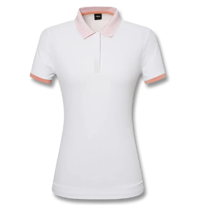 Men Sports Polo with Ribbed Collars and Cuffs for a Secure FitJDX America Shayla Golf Polo 2022 Women