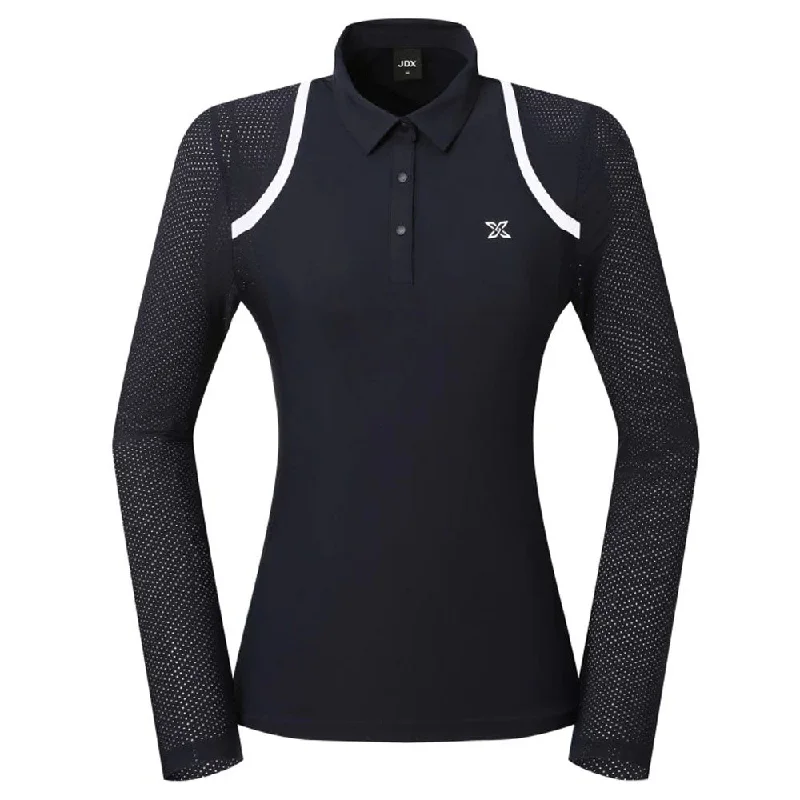 Men Sports Polo with Ribbed Collars and Cuffs for a Secure FitJDX America Sydney Golf Polo 2023 Women