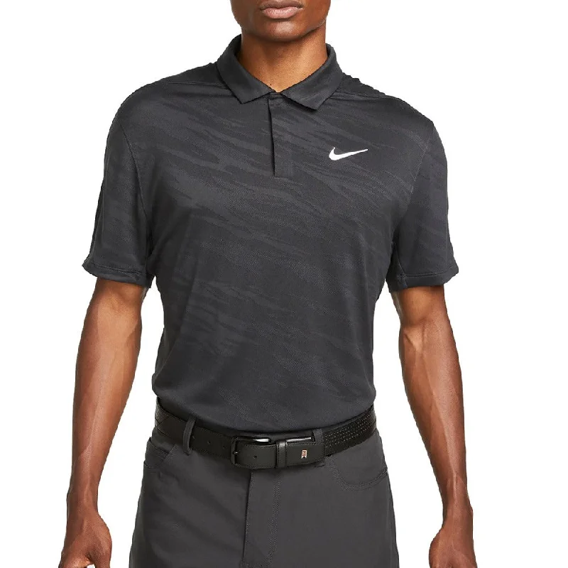 Men Sports Polo with Embroidered Logos of Sports BrandsNike Dri-FIT ADV Tiger Woods Novelty Golf Polo 2022