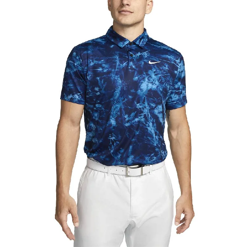 Men Sports Polo with Embroidered Logos of Sports BrandsNike Dri-FIT Tour Solar Floral Golf Polo 2023