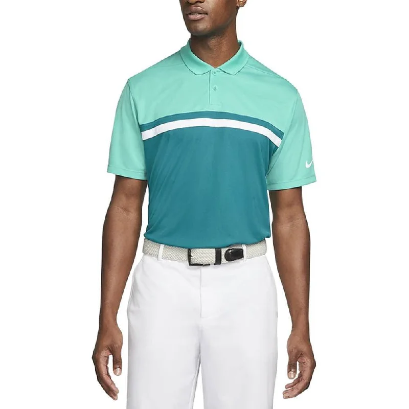 Men Sports Polo with Three - Button Plackets for Easy VentilationNike Dri-FIT Victory Color-Blocked OLC Golf Polo 2022