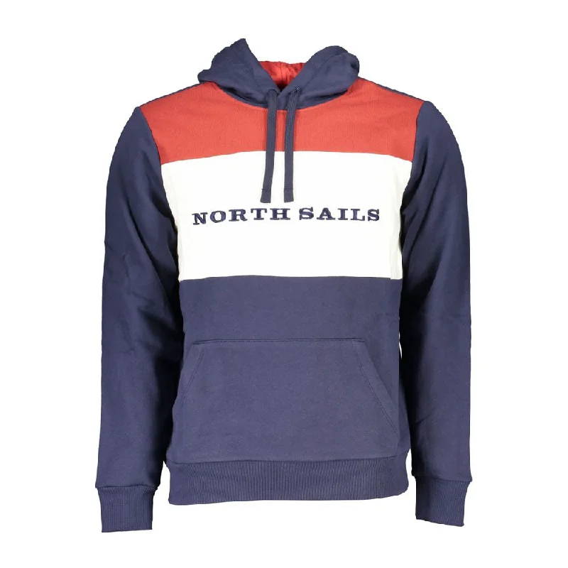 Men Sweaters with Color - Blocked Sections for a Fashion - Forward LookNorth Sails  Cotton Men's Sweater