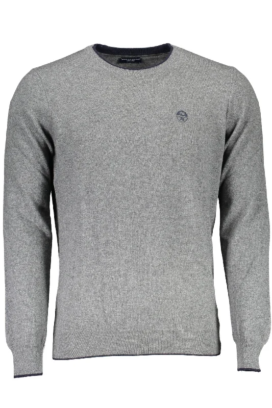 Men Sweaters with Alpaca Wool Blend for a Warm and Sustainable ChoiceNorth Sails Eco-Conscious  Sweater with Embroide Men's Logo