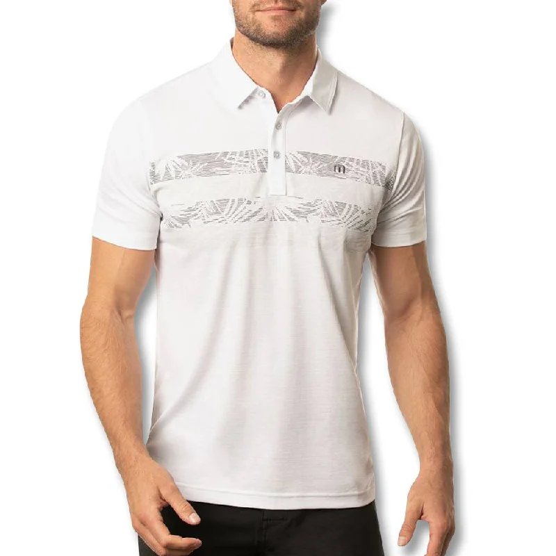 Men Sports Polo with Ribbed Collars and Cuffs for a Secure FitTravisMathew Activate Golf Polo 2022