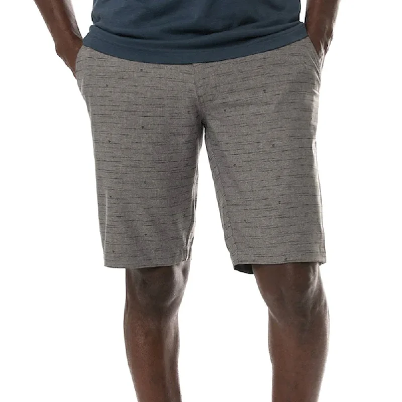 Men's Zipper - Pocket Sports Shorts in Brown for Secure Storage during Trail RunningTravisMathew Alone Time Golf Shorts 2022