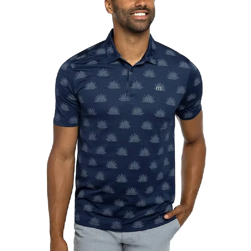 Men Sports Polo with Performance - Grade Moisture - Wicking FabricTravisMathew At The Buffet Golf Polo 2023