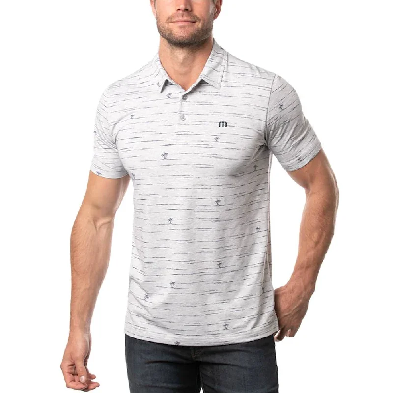 Men Sports Polo with Performance - Grade Moisture - Wicking FabricTravisMathew Draggin Anchor Golf Polo 2022