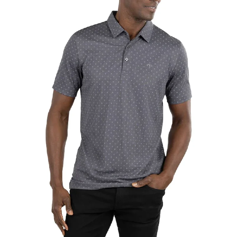 Men Sports Polo with Ribbed Collars and Cuffs for a Secure FitTravisMathew Eagle Peak Golf Polo 2022