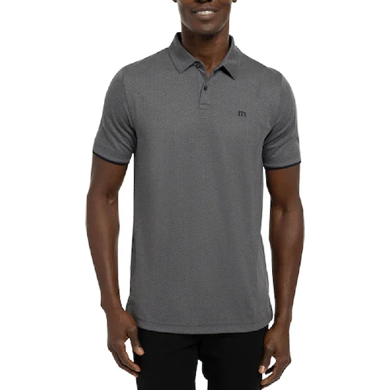 Men Sports Polo with Ribbed Collars and Cuffs for a Secure FitTravisMathew Light Valley Golf Polo 2022