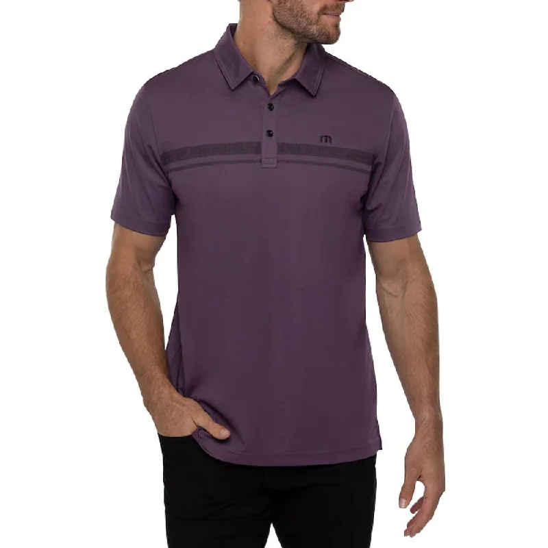 Men Sports Polo with Three - Button Plackets for Easy VentilationTravisMathew Meet In The Lobby Golf Polo 2022