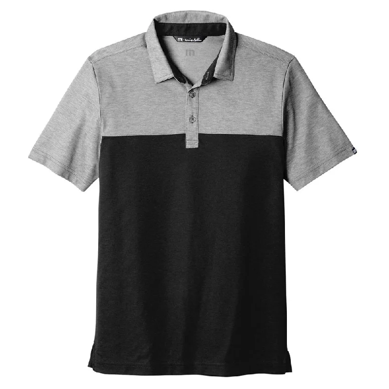 Men Sports Polo with Three - Button Plackets for Easy VentilationTravisMathew Oceanside Blocked Golf Polo 2022