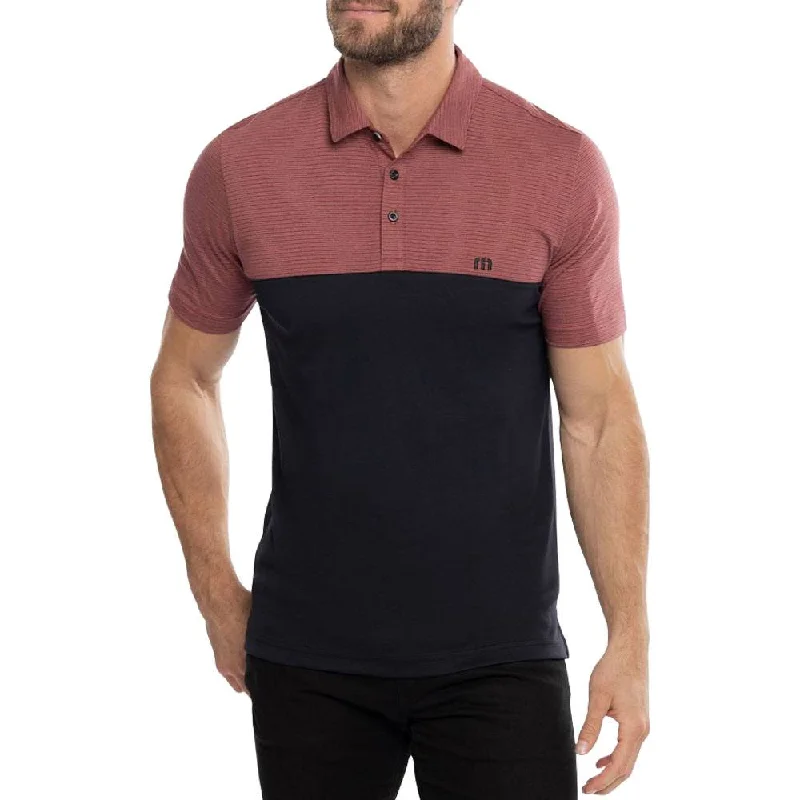 Men Sports Polo with Three - Button Plackets for Easy VentilationTravisMathew Riverbank Golf Polo 2022