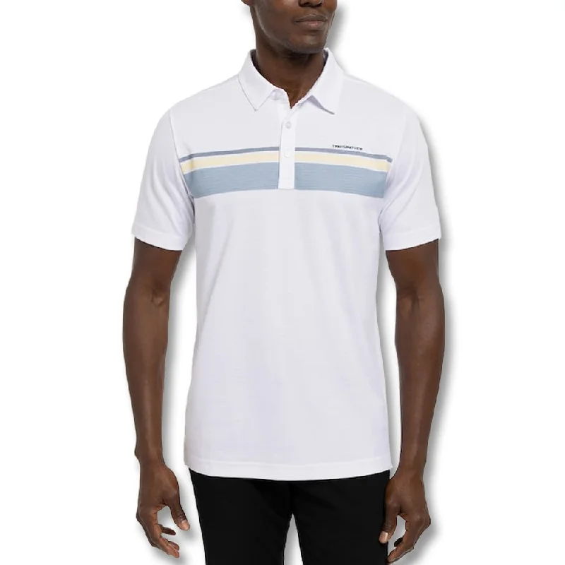 Men Sports Polo with Performance - Grade Moisture - Wicking FabricTravisMathew Rocky Path Golf Polo 2022