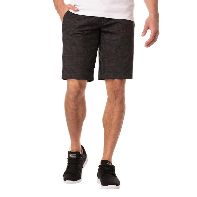 Men's Moisture - Wicking Polyester Sports Shorts in Black for Running MarathonsTravisMathew Sneak A Peak Golf Shorts 2021