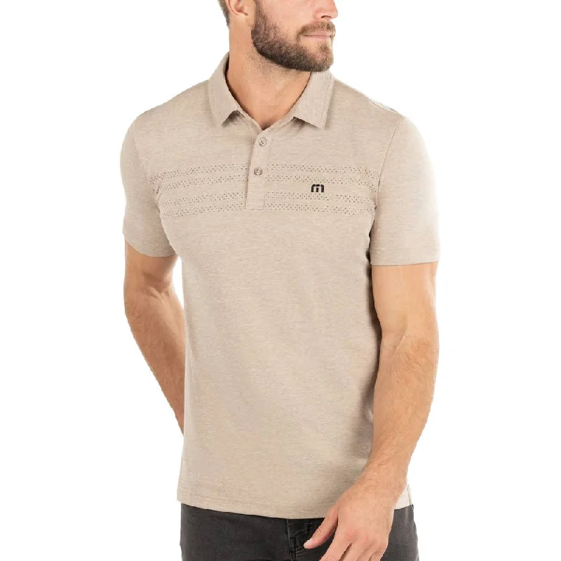 Men Sports Polo with Three - Button Plackets for Easy VentilationTravisMathew Woodland Golf Polo 2022