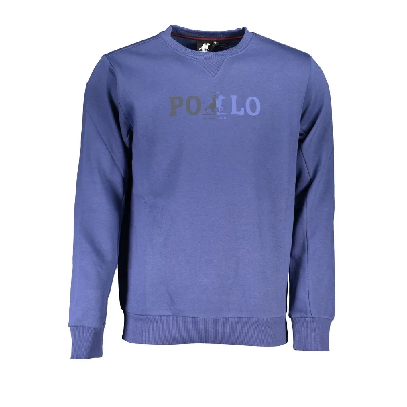 Men Sweaters with Tassel Details for a Bohemian FlairU.S. Grand Polo Chic Fleece Crew Neck Sweater in Men's