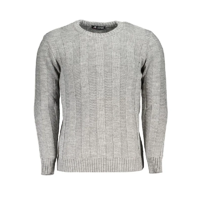 Men Sweaters with Striped Patterns for a Classic and Timeless LookU.S. Grand Polo  Fabric Men's Sweater