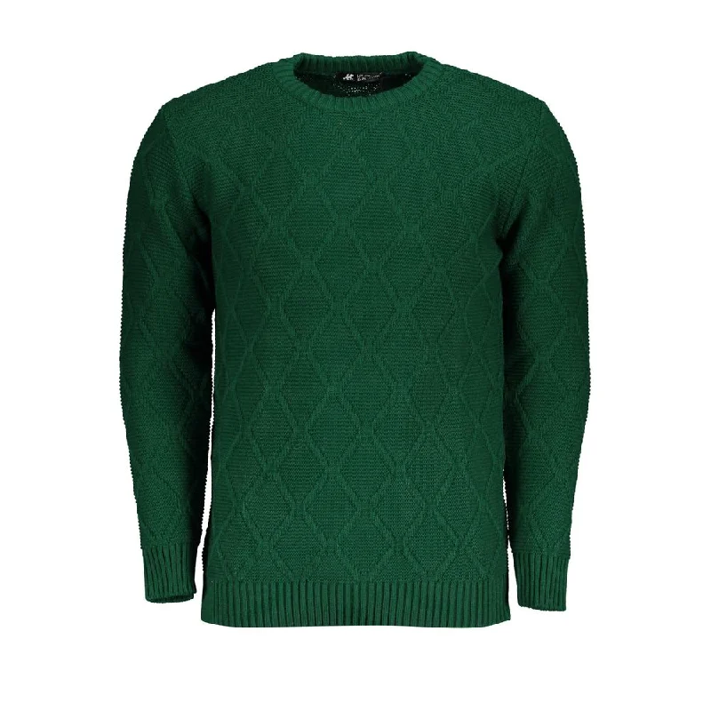 Men Sweaters with Mock Turtlenecks for a Modern and Warm OptionU.S. Grand Polo  Fabric Men's Sweater