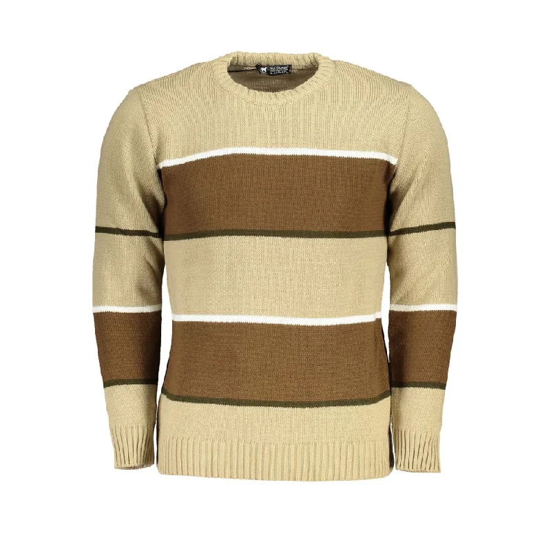 Men Sweaters with Embroidered Details for a Personal TouchU.S. Grand Polo  Fabric Men's Sweater