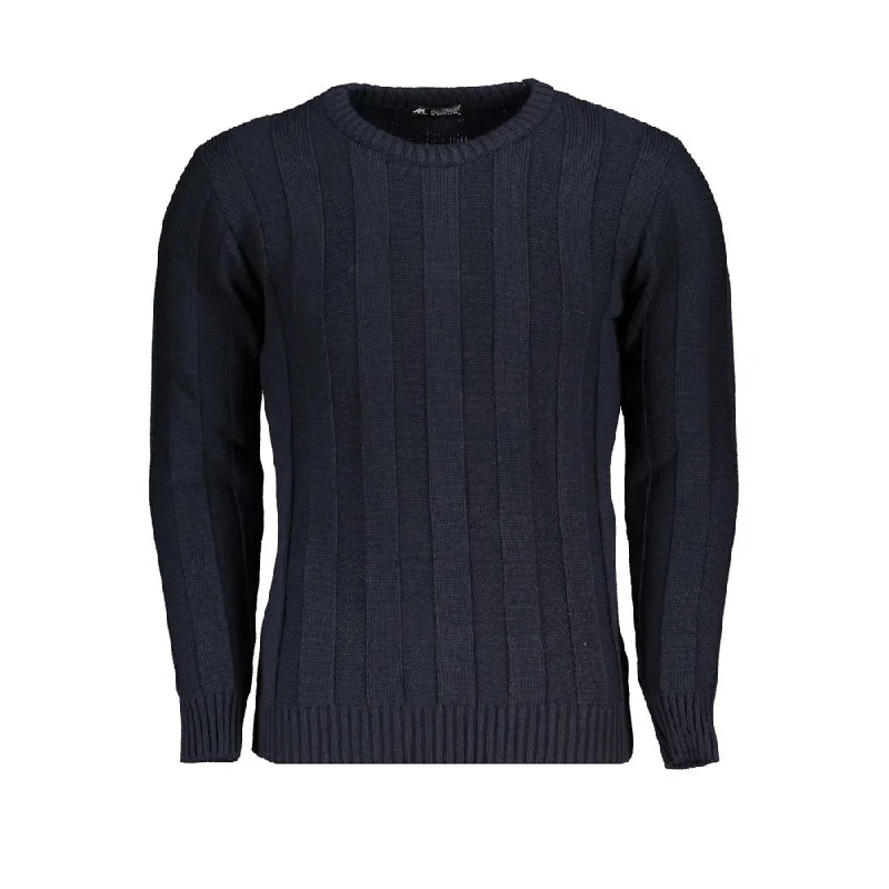 Men Sweaters with Open - Knit Patterns for a Breathable and Stylish OptionU.S. Grand Polo  Fabric Men's Sweater