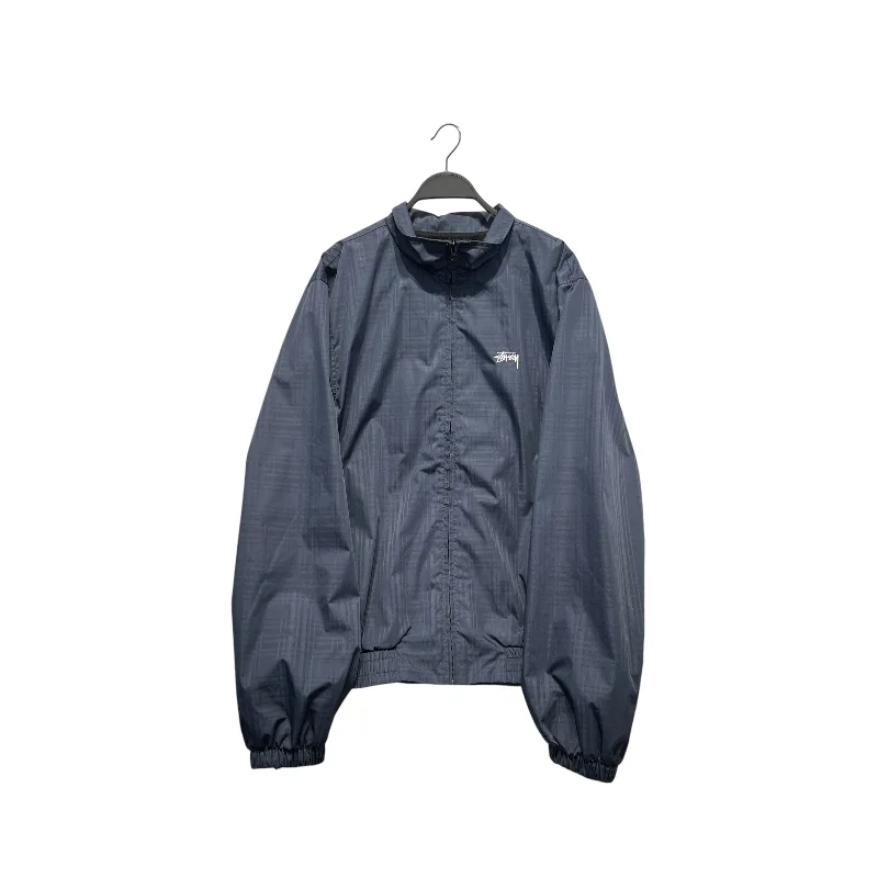 Reflective Men Jackets for Nighttime VisibilitySTUSSY/Windbreaker/L/Polyester/NVY/