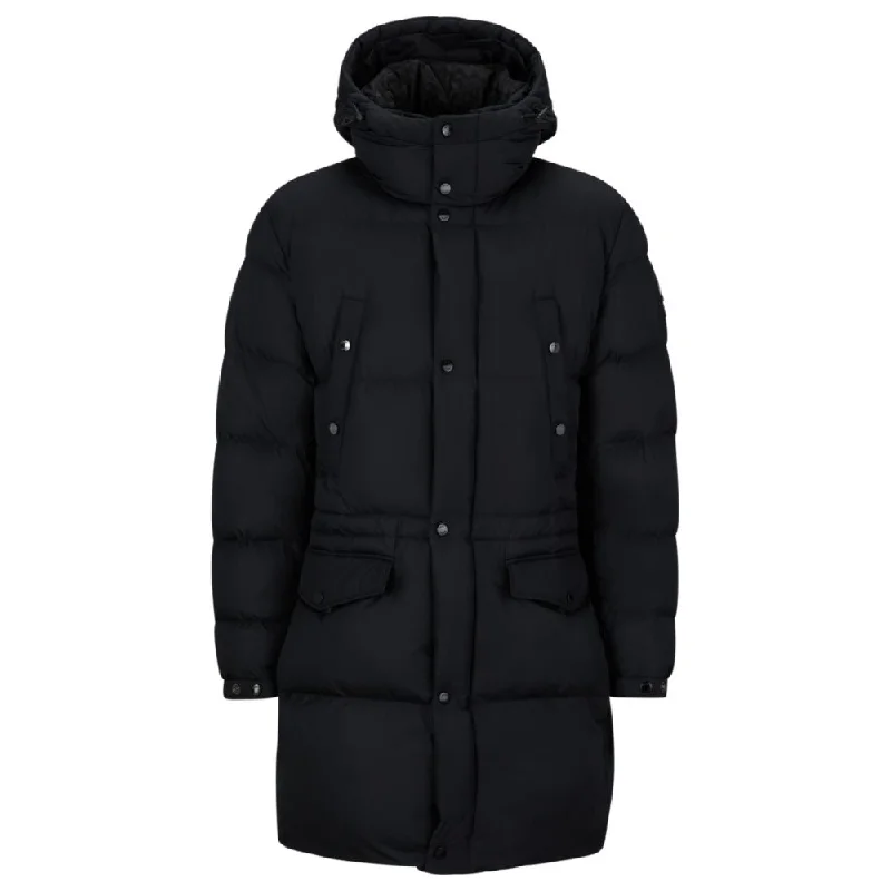 Faux Fur - Lined Men Jackets for a Cozy and Stylish LookWater-repellent padded jacket with hood