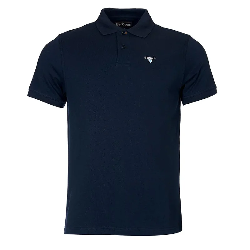 Men's vintage - inspired retro polo shirts with unique patternsMen Polo with Printed Patterns like Dots or StripesBarbour Sports Polo Navy