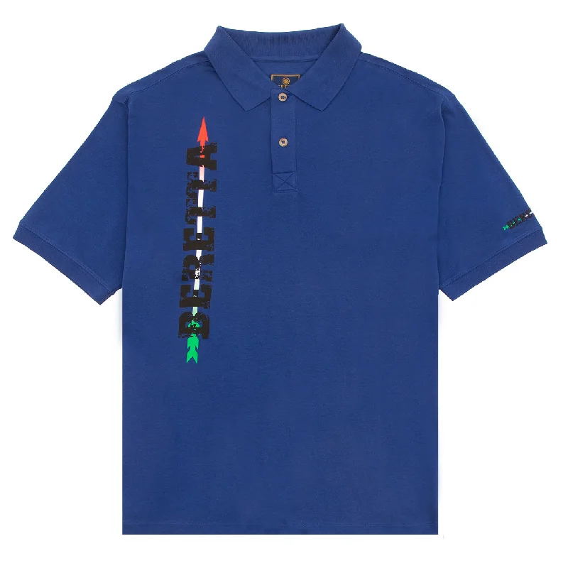 Men's reversible polo shirts with two different looksMen Polo with Contrast - Stitched Details for a Fashion - Forward AppearanceBeretta Dardo Polo Shirt Beretta Blue