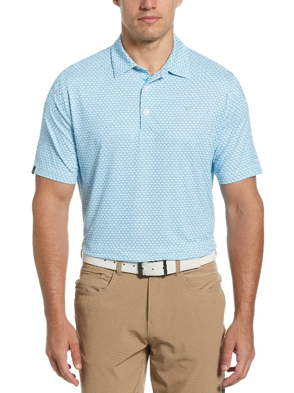 Men's budget - friendly basic polo shirts in multiple colorsMen Polo with Button - Down Collars for a More Formal LookBig & Tall Chevron Printed Polo