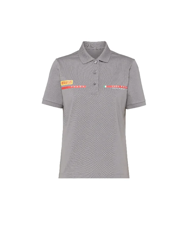 Men's color - block polo shirts with a bold fashion statementMen Polo with Adjustable Collars for a Custom FitLuna Rossa Prada Pirelli Women's Polo