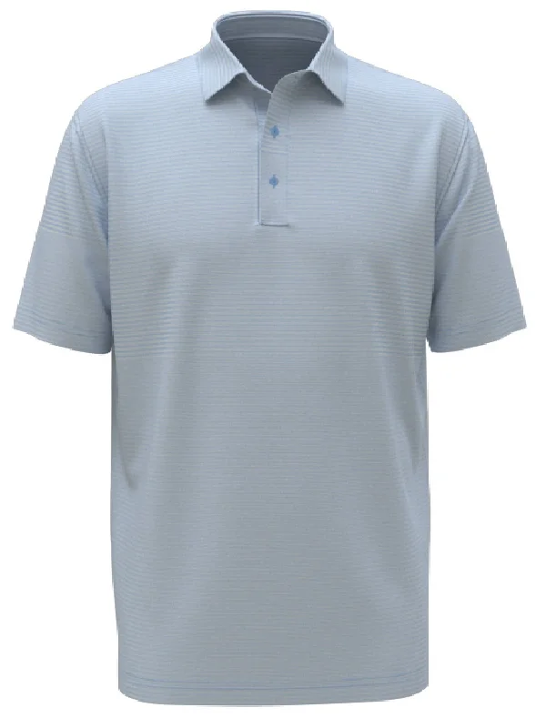 Men's vintage - inspired retro polo shirts with unique patternsMen Polo with Printed Patterns like Dots or StripesMens Fine Line Stripe Golf Polo