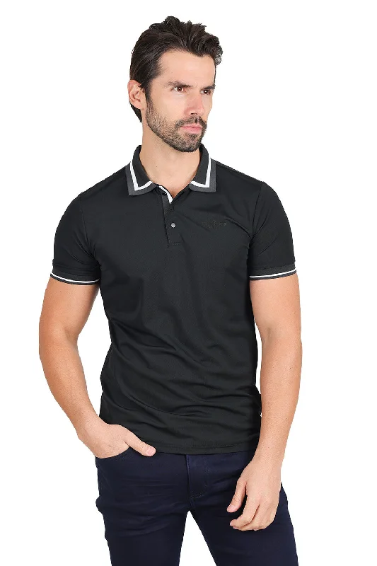 Men's color - block polo shirts with a bold fashion statementMen Polo with Adjustable Collars for a Custom FitGolf Polo Polo Shirt