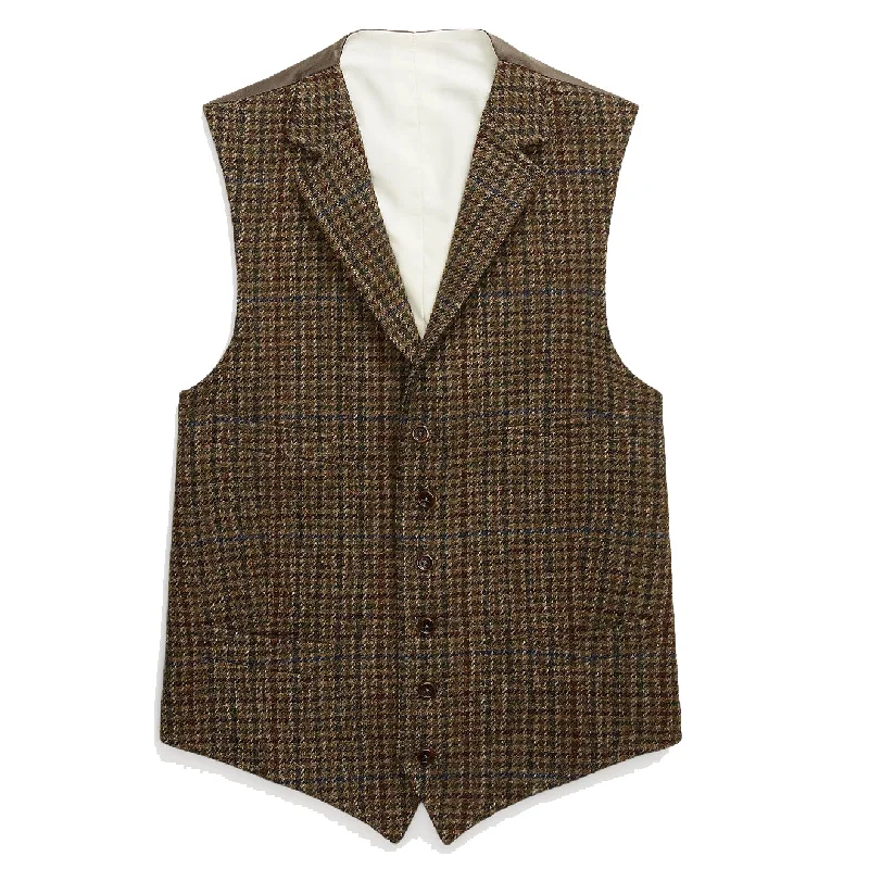 Men's ribbed cuffs and hem polo shirts for a textured lookMen Polo with Heathered Colors for a Subtle and Sophisticated LookPolo Ralph Lauren Plaid Shetland Wool Waistcoat Loden Multi